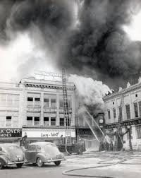 Fire at a Springfield newspaper building