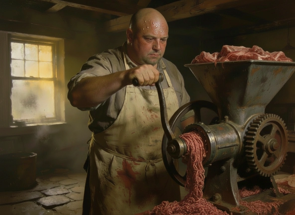 Illustration for Old Mister Dunderbeck