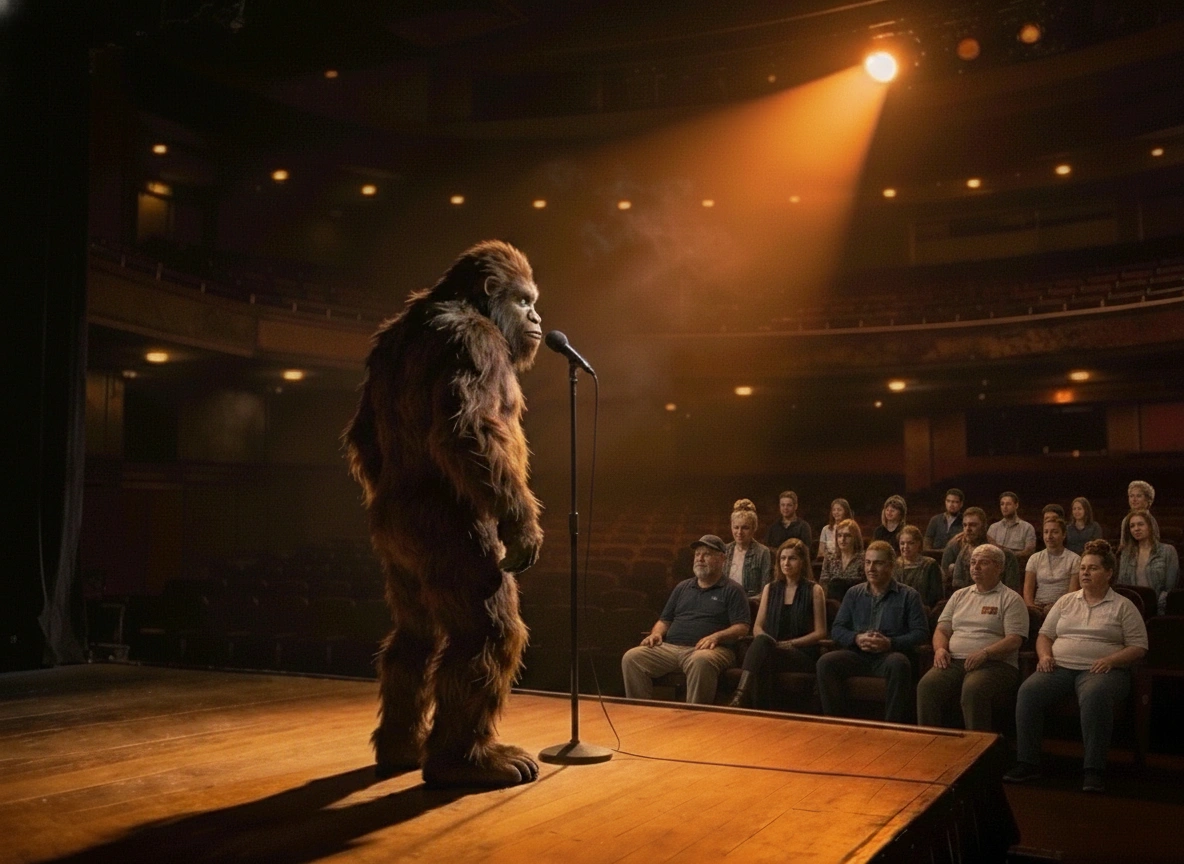 Sasquatch comedian
