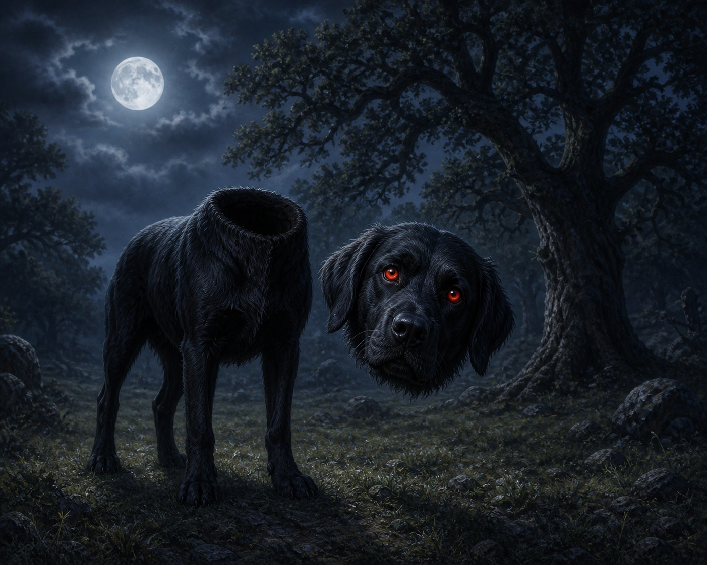 The Booger Dog — a great ghost hound of Ozark legend