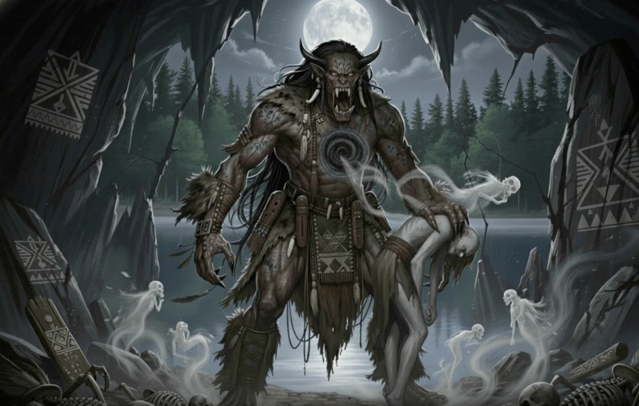 Illustration for The Devil's Cave