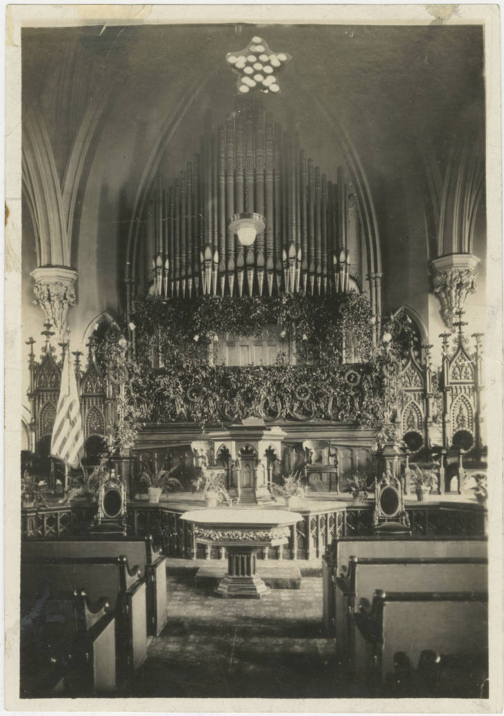 Interior of First Presbyterian Church