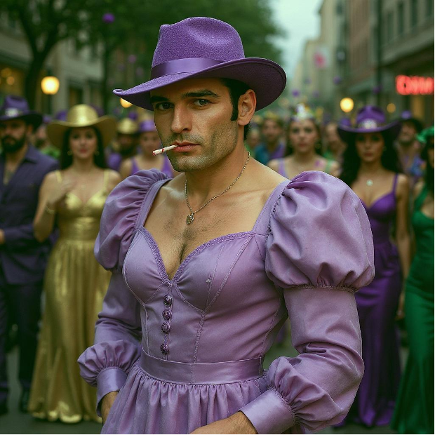 Candy undergoing transformation