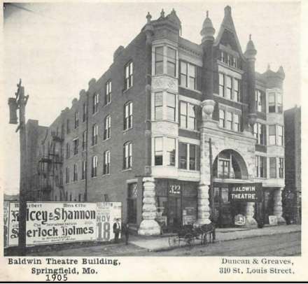 The Baldwin Theater in Springfield, Missouri